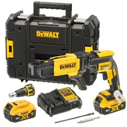 Aparafusadora Pladur + Carregador DeWALT XR18 2x5Ah DCF620P2K-QW